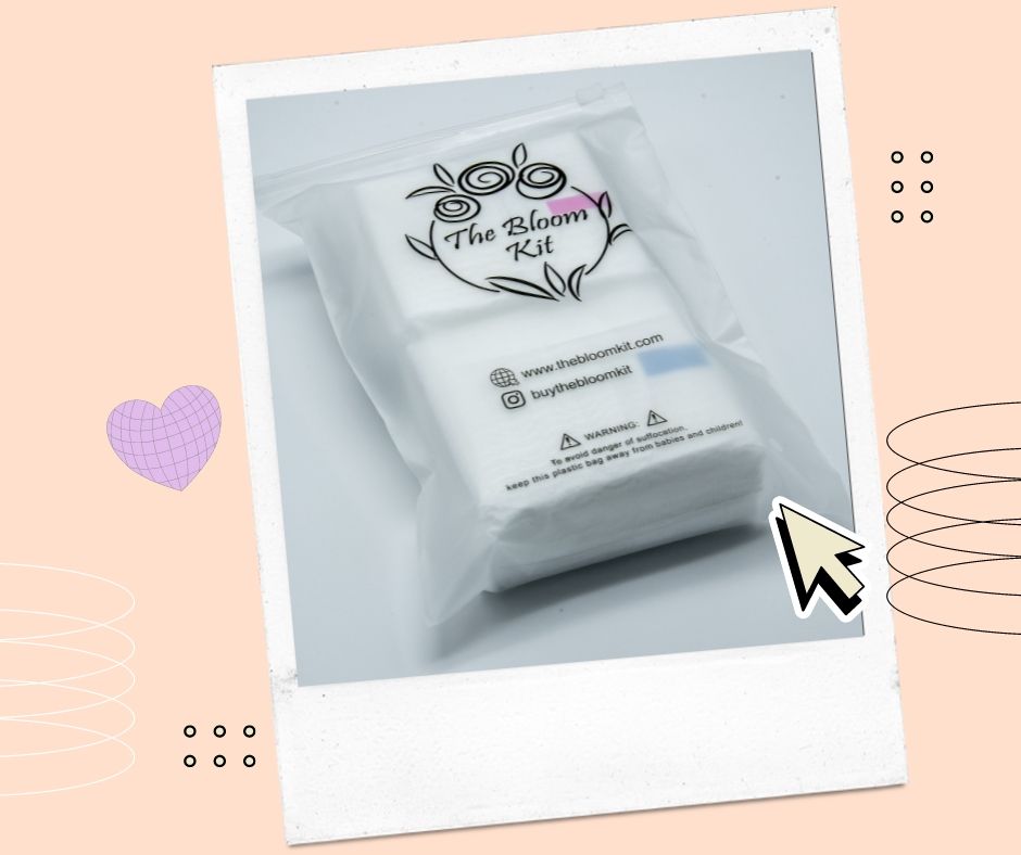 Find the Perfect Fit, The Bloom Kit - Includes Sanitary Pads